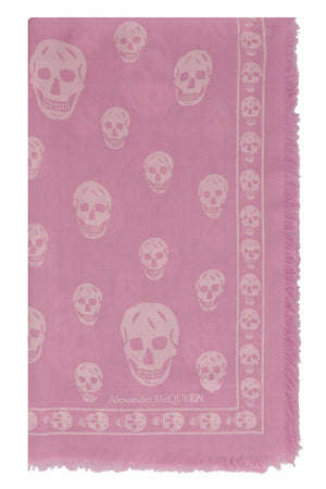 Foulard con motivo teschi-1